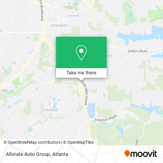 Allstate Auto Group map