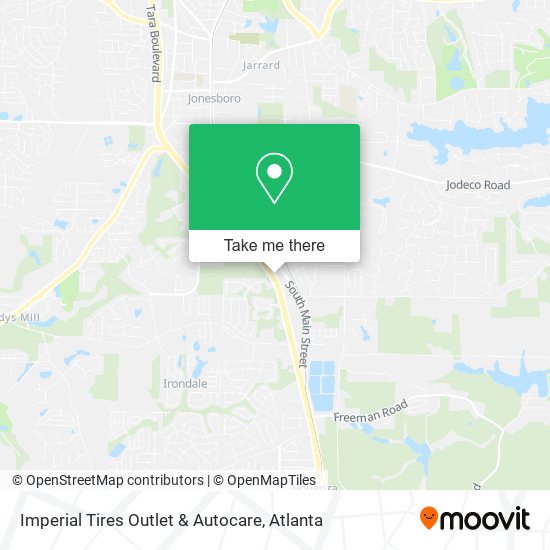 Imperial Tires Outlet & Autocare map