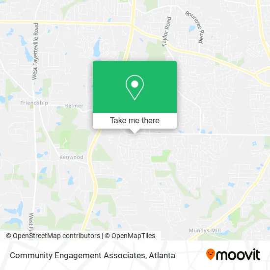 Mapa de Community Engagement Associates