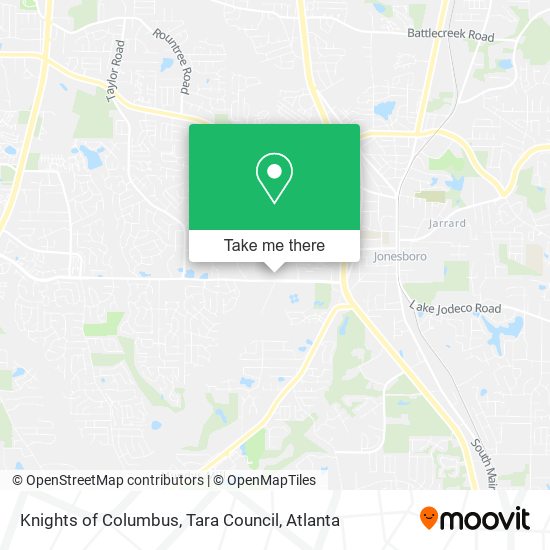 Knights of Columbus, Tara Council map