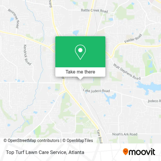 Top Turf Lawn Care Service map