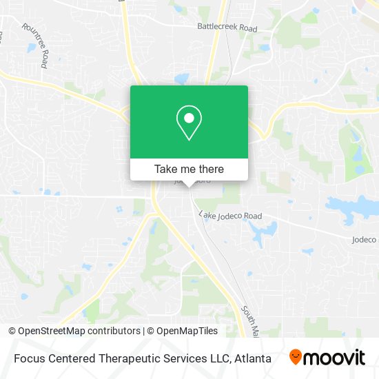 Mapa de Focus Centered Therapeutic Services LLC