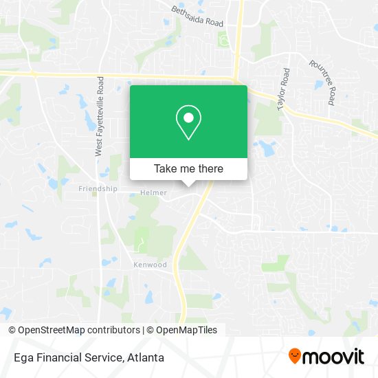 Ega Financial Service map