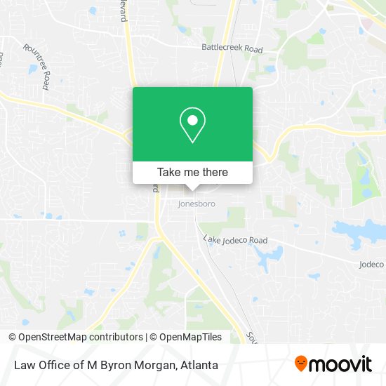 Mapa de Law Office of M Byron Morgan