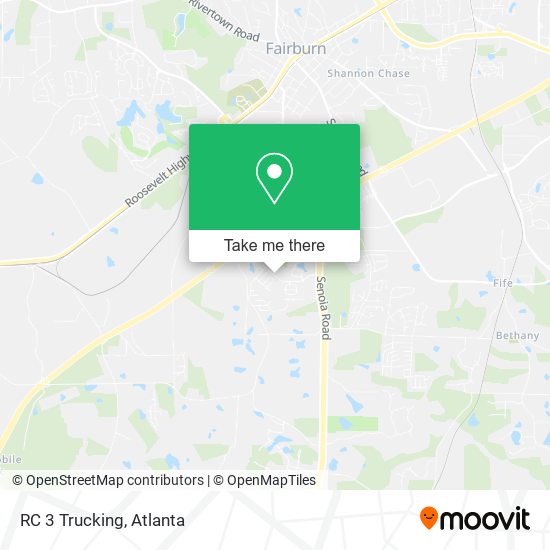 RC 3 Trucking map