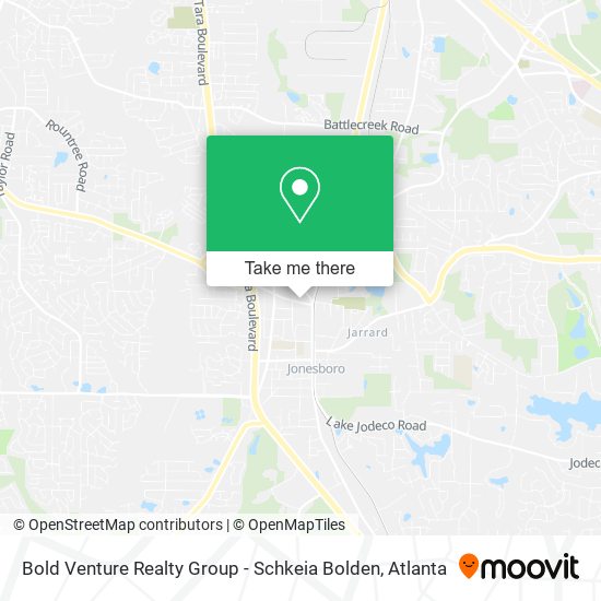 Mapa de Bold Venture Realty Group - Schkeia Bolden