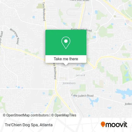 Tre'Chien Dog Spa map