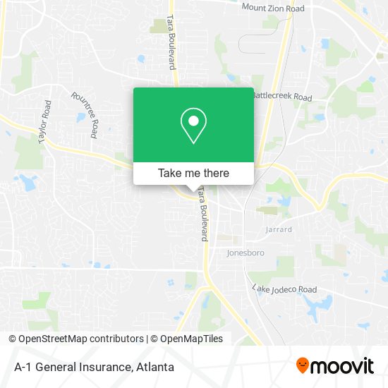 A-1 General Insurance map