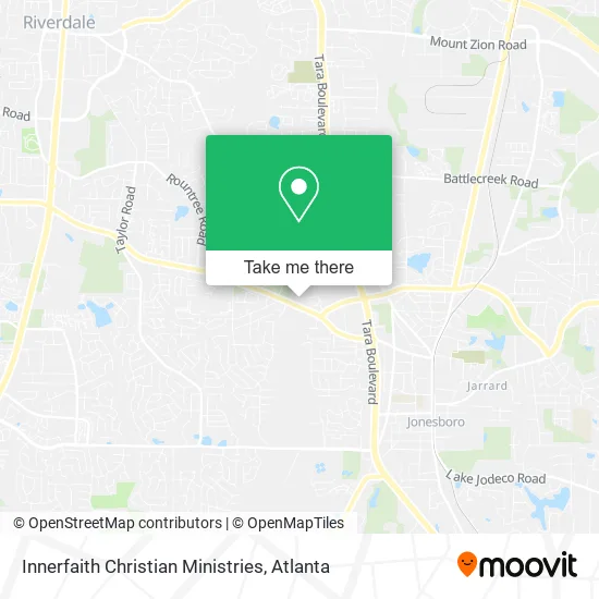 Innerfaith Christian Ministries map