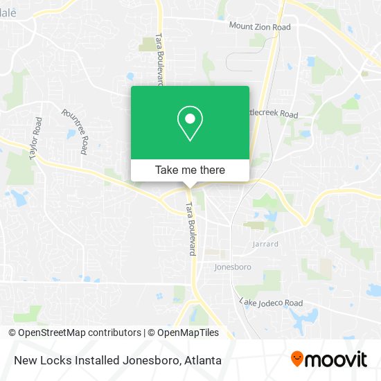 Mapa de New Locks Installed Jonesboro