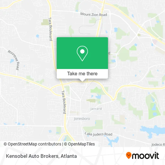 Kensobel Auto Brokers map