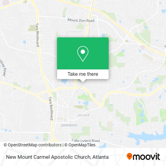 Mapa de New Mount Carmel Apostolic Church