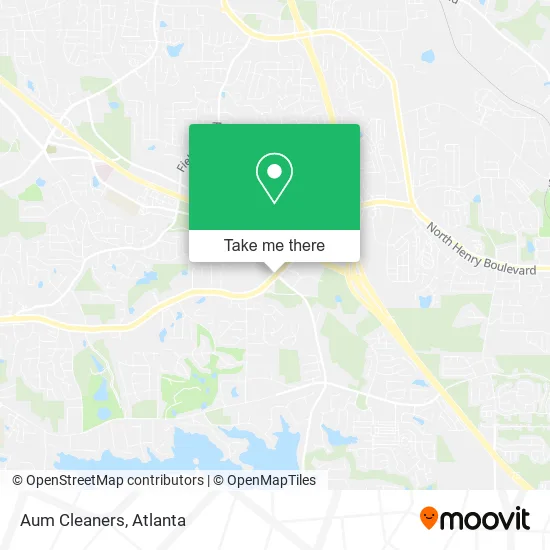 Aum Cleaners map