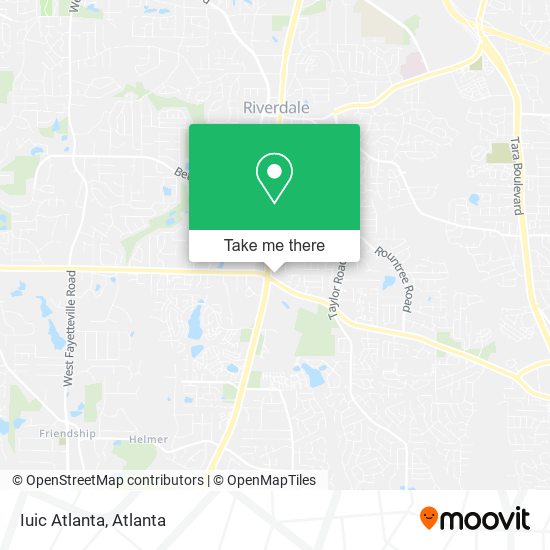 Mapa de Iuic Atlanta