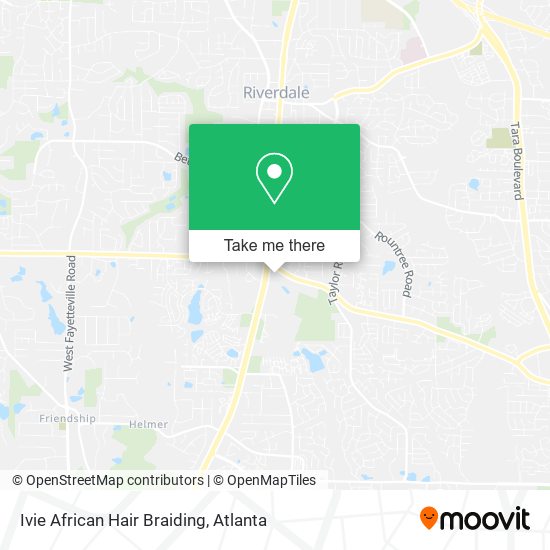 Ivie African Hair Braiding map