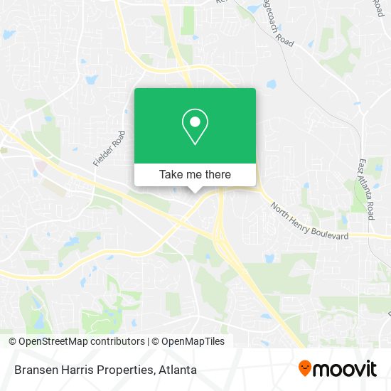 Bransen Harris Properties map