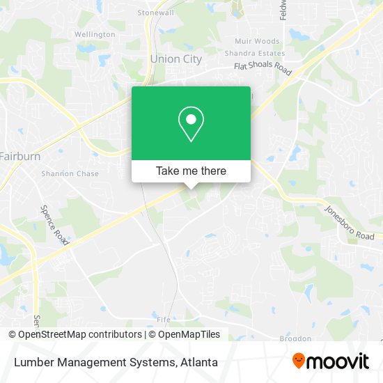 Lumber Management Systems map