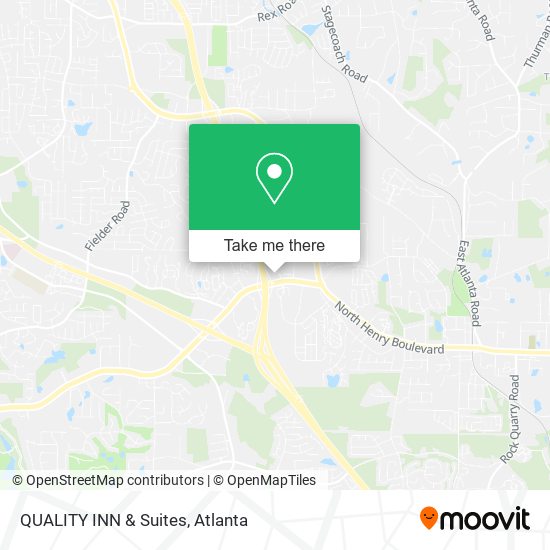 Mapa de QUALITY INN & Suites