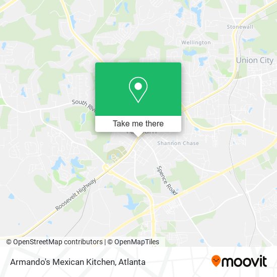 Armando's Mexican Kitchen map