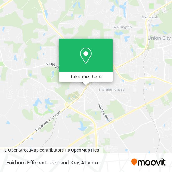 Fairburn Efficient Lock and Key map