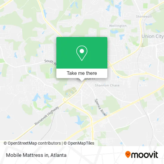 Mobile Mattress in map