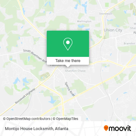 Montijo House Locksmith map