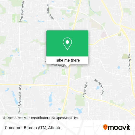 Coinstar - Bitcoin ATM map