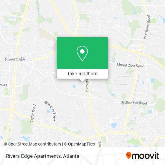 Rivers Edge Apartments map