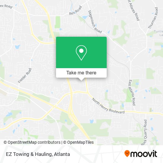 Mapa de EZ Towing & Hauling