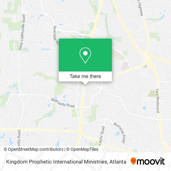 Kingdom Prophetic International Ministries map