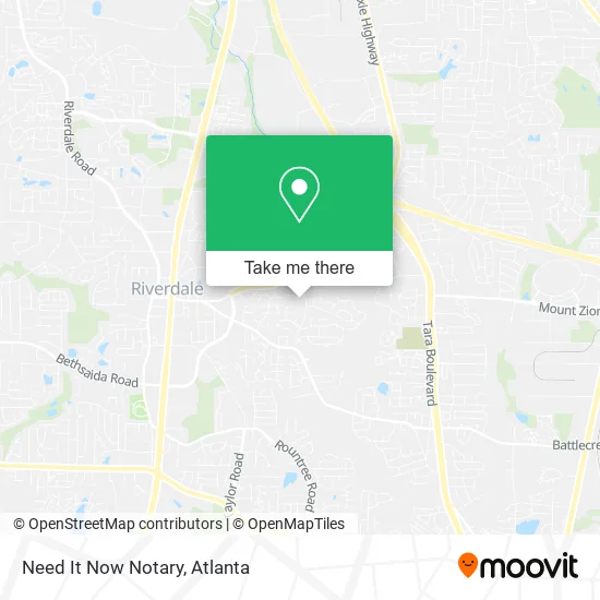 Need It Now Notary map