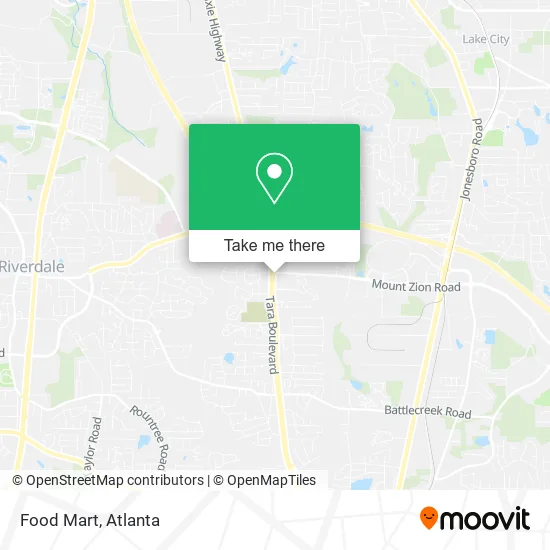 Mapa de Food Mart