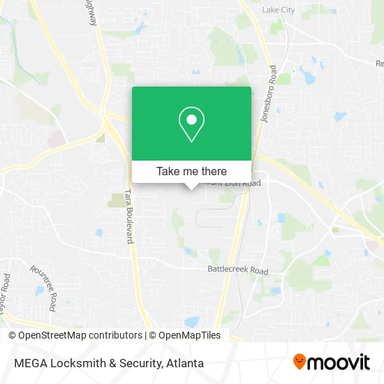 MEGA Locksmith & Security map