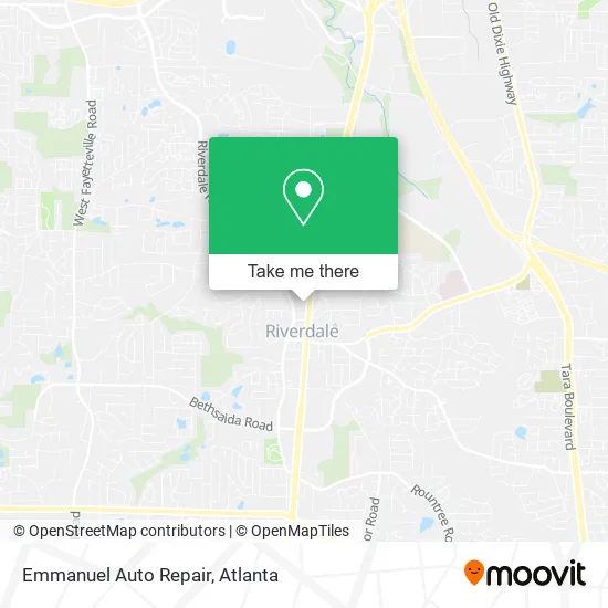 Emmanuel Auto Repair map