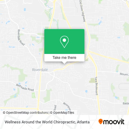 Wellness Around the World Chiropractic map