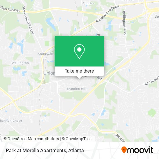 Park at Morella Apartments map