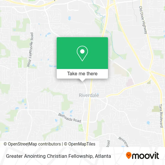 Greater Anointing Christian Fellowship map