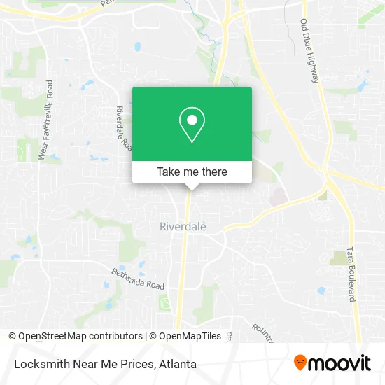 Mapa de Locksmith Near Me Prices