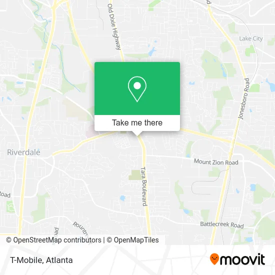 T-Mobile map