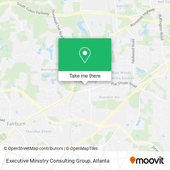 Mapa de Executive Ministry Consulting Group