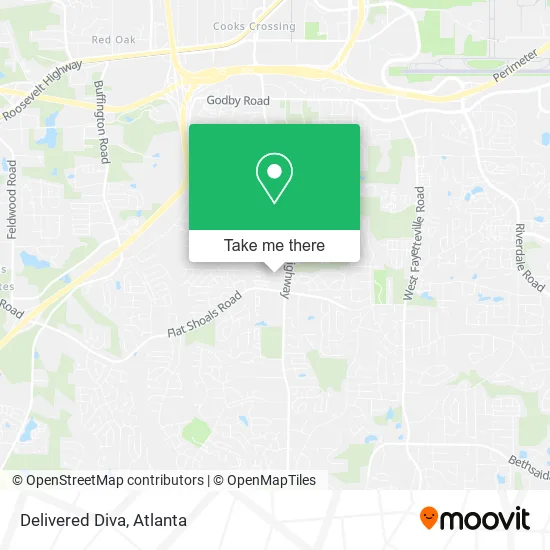 Mapa de Delivered Diva