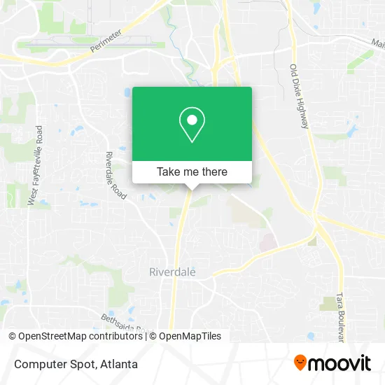 Mapa de Computer Spot