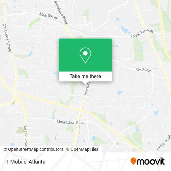 T-Mobile map