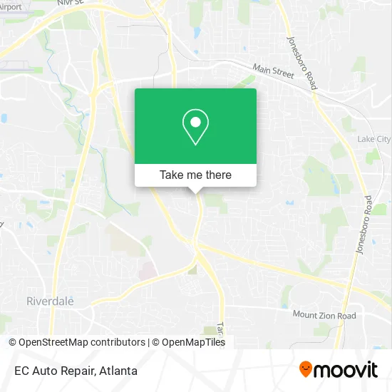 EC Auto Repair map