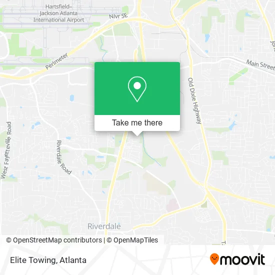 Elite Towing map