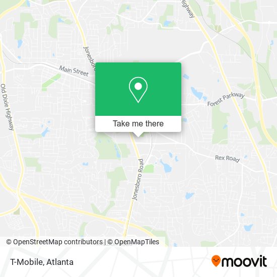 T-Mobile map