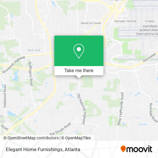 Elegant Home Furnishings map
