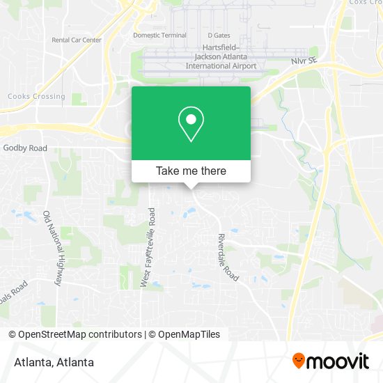 Mapa de Atlanta