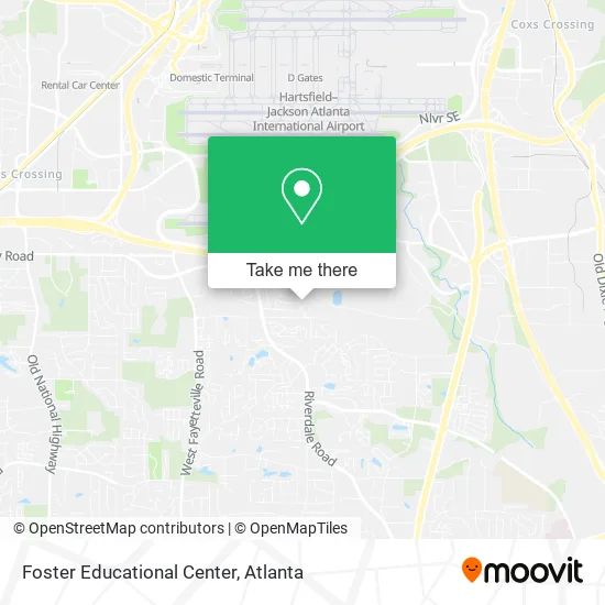 Foster Educational Center map