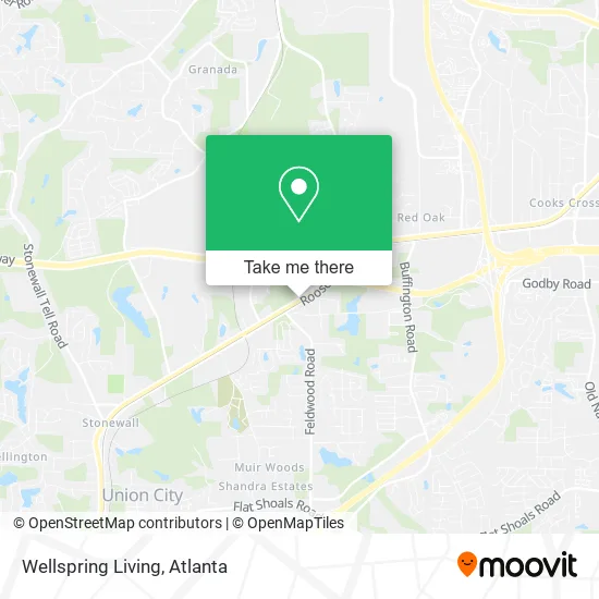 Wellspring Living map
